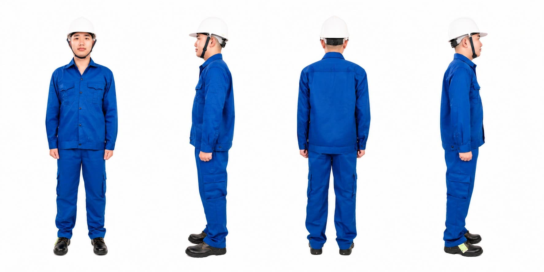 Đồng phục công nhân bền, dễ mặc và chuẩn hóa theo ca làm việc