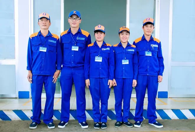 Đồng phục bảo hộ ngành xăng dầu kỹ thuật
