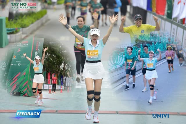 Đồng phục chạy bộ marathon chuyên dụng từ Univi