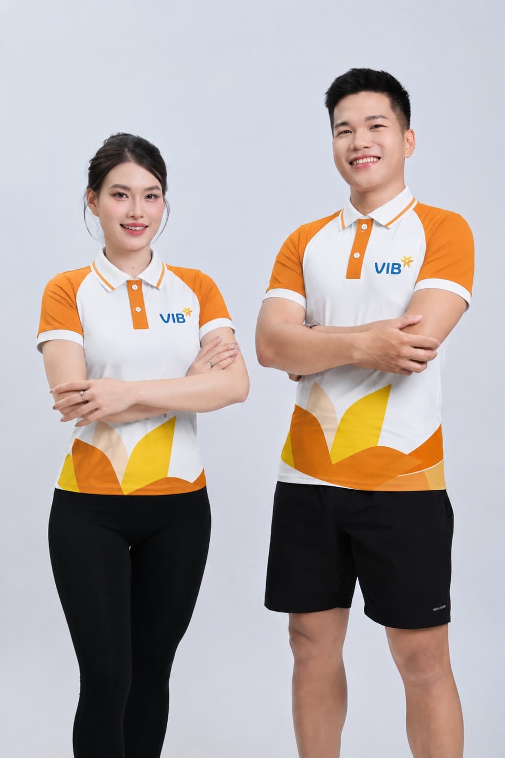 Áo thun cổ tròn đồng phục teambuilding