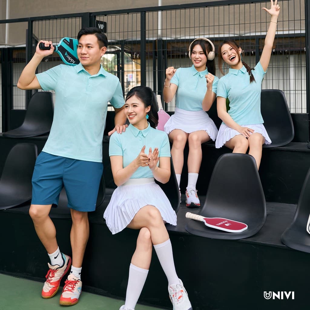 Đồng phục Pickleball UniPick đồng đội