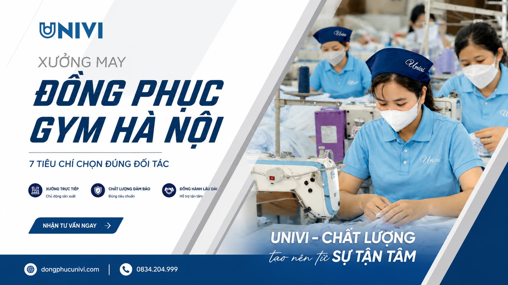 Xưởng May Đồng Phục Phòng Tập Hà Nội: 7 Tiêu Chí Cần Biết